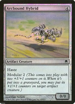 MTG - Darksteel - Arcbound Hybrid - 2X - Foil - NM - Image 1