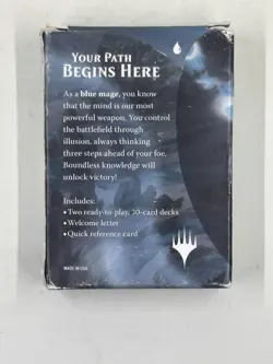 Magic the Gathering Welcome Deck 2017 Blue Mage Deck Unused - Image 2