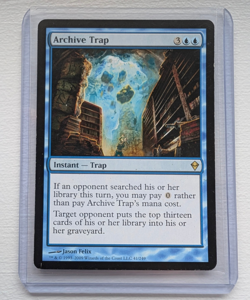 Archive Trap Zendikar Rare LP MTG - Image 1