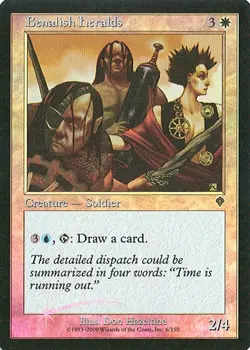 MTG - Invasion - Benalish Heralds - Foil - NM - Image 1