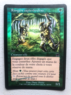 Mtg Carte Magic Onslaught Birchlore Ranger FOIL French Fr LP/MP - Image 1