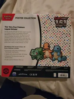 Nintendo Pokemon TCG Scarlet & Violet - 151 Poster Collection Box - 3 Packs 820650853166 - Image 2