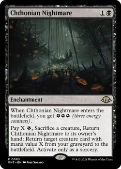 Chthonian Nightmare R Modern Horizons 3 83 NM - Image 1