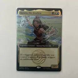 Katara, the Fearless Extended Art Foil, Media Promos, SDCC MTG Avatar NM - Image 1