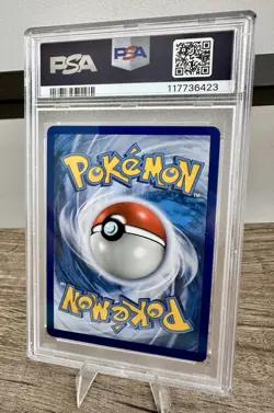 2018 Pokemon Sun & Moon Lost Thunder #215/214 Shuckle GX Secret Rare PSA Mint 9 - Image 3