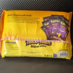 2022 Pokemon BOOster Bundle Trick or Trade Treat New Sealed 40 PROMO Packs - Image 2