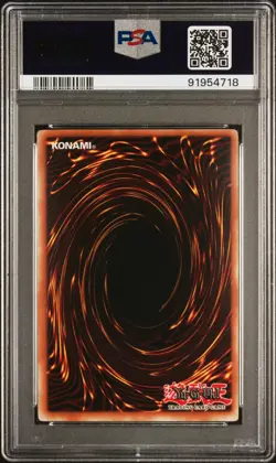 PSA 9 Elemental Hero Magma Neos TAEV-EN043 Secret Rare 1st Edition *4718 Yugioh - Image 3
