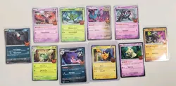 Pokemon Trick Or Trade 2024 Set Of All 10 Holo Cards - Image 2