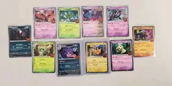Pokemon Trick Or Trade 2024 Set Of All 10 Holo Cards - Image 3