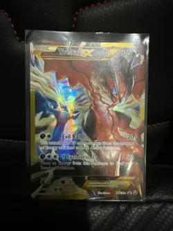 2017 Pokemon Yveltal EX XY150A Full Art Promo Alternate Art HP170 LP-MP - Image 1
