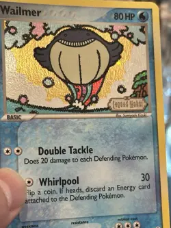 Pokemon TCG "Wailmer 69/92" Reverse Holo Card - NM - Legend Maker - Image 3