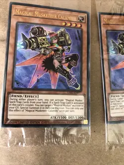 3 x Magical Musketeer Calamity LART-EN077 yugioh lost art 2025 - Image 2