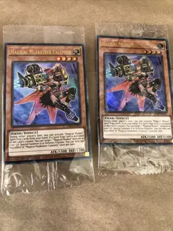 3 x Magical Musketeer Calamity LART-EN077 yugioh lost art 2025 - Image 3