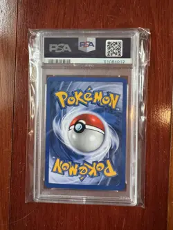 2000 POKEMON NEO GENESIS #17 TYPHLOSION-HOLO PSA 7 W Swirl NICE - Image 2