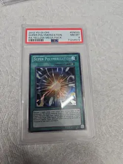 Super Polymerization RYMP-EN029 YUGIOH PSA 8 Near Mint! - Image 1