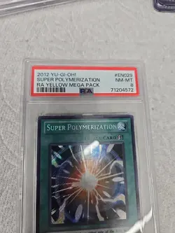 Super Polymerization RYMP-EN029 YUGIOH PSA 8 Near Mint! - Image 3