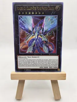 Yugioh Number 62: Galaxy-Eyes Prime Photon Dragon BLLR-EN070 1st Ed Ultra NM - Image 1