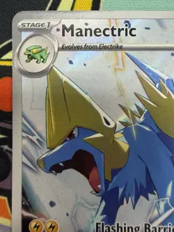 Manectric 089/084 Illustration Rare Pitch Black Pokemon TCG Near Mint In Hand - Image 2