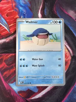 Wailmer Asako Ito 015/084 Common Pitch Black Pokemon PBL - Image 1