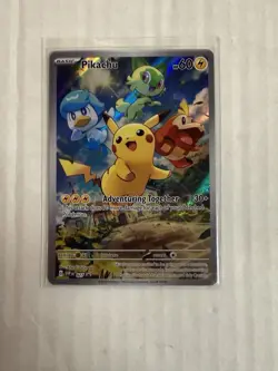 Pikachu 027 NM Scarlet & Violet Promo Pokemon - Image 1