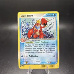 Crawdaunt 3/97 Holographic Rare Holo EX Dragon Pokemon Card TCG NM -j - Image 1