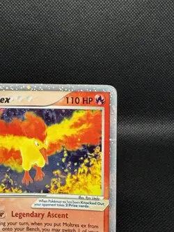 2004 Pokemon EX Fire Red & Leaf Green #115 Moltres ex Holo - Image 2
