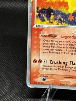 2004 Pokemon EX Fire Red & Leaf Green #115 Moltres ex Holo - Image 4