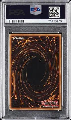 2002 YU-GI-OH! STARTER DECK: KAIBA #001 BLUE-EYES WHITE DRAGON PSA 7 - Image 2