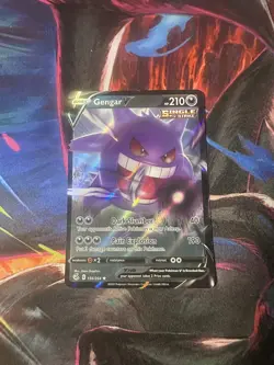 The Pokemon Company Gengar V 156/264 Ultra Rare Holo EN SWSH08 Fusion Strike - Image 1