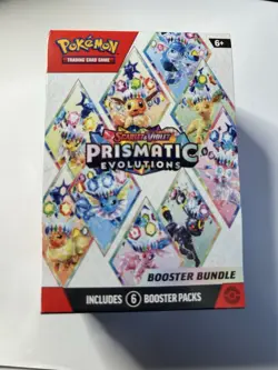 Prismatic Evolutions Booster Bundle Pokemon Scarlet & Violet Sealed - Image 1