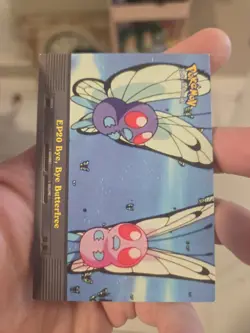 Bye, Bye Butterfree EP20 Non-Holo - Pokemon Topps Series 2 - 1999 - Image 1