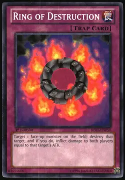 Yu-Gi-Oh! Battle Pack Epic Dawn Ring Of Destruction 2012 BP01-EN050 - Image 1