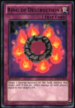 Yu-Gi-Oh! Battle Pack Epic Dawn Ring Of Destruction 2012 BP01-EN050 - Image 1