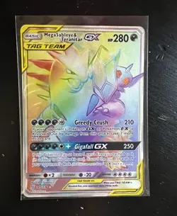 Mega Sableye & Tyranitar GX (Secret) 245/236 Unified Minds Full Art Holo 280 - Image 1