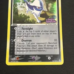 Absol 18/110 Reverse Holo EX Holon Phantoms STAMPED Rare - Image 3