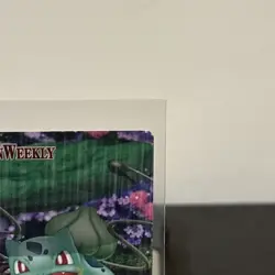 THE POKEMON WEEKLY Carddass No 24 Bulbasaur Friendship Vine Umbrell Card 2005 - Image 3