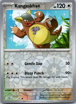 Kangaskhan 151/182 - SV10: Destined Rivals Pokemon TCG NM Reverse Holofoil - Image 1