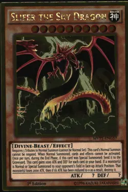 Yu-Gi-Oh! - The Dark Side of Dimensions: Movie Pack Slifer Sky Dragon MVP1-ENG57 - Image 1