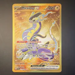 The Pokemon Company Miraidon ex 253/198 SV01 Hyper Rare Holo EN HP220 - Image 1