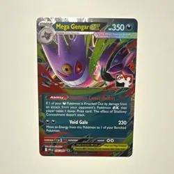 Mega Gengar EX STAMPED Prize Pack Series 9 Phantasmal Flames 056/094 - Image 1