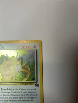 Pokemon TCG Meowth Holo #10 Black Star Promo Gameboy Exclusive - Image 4