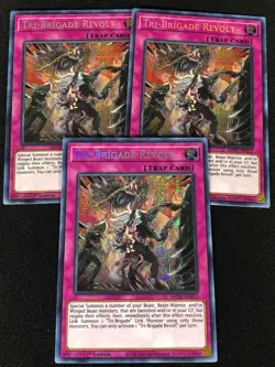 Yugioh Tri-Brigade Revolt MP21-EN212 1st SECRET X3 (NM) - Image 1