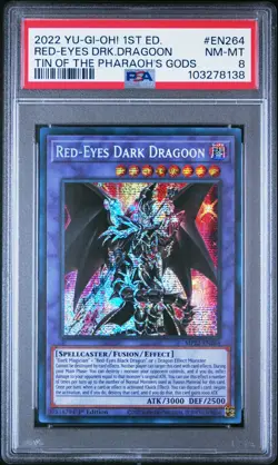Yu-Gi-Oh! - Red-Eyes Dark Dragoon 2022 MP22-EN264 1st Edition PSA 8 - Image 1