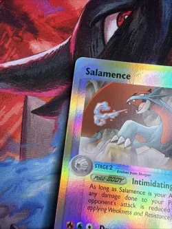 Salamance 19/97 Reverse Holo Rare Pokemon Card TCG - Image 2