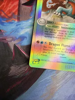 Salamance 19/97 Reverse Holo Rare Pokemon Card TCG - Image 5