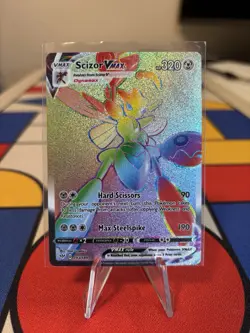 Scizor VMAX 193/189 SWSH Darkness Ablaze Holo Secret Rare Pokemon TCG NM Card - Image 1