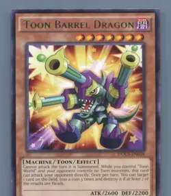 Toon Barrel Dragon #DOCS-EN038 Yugioh - Image 1
