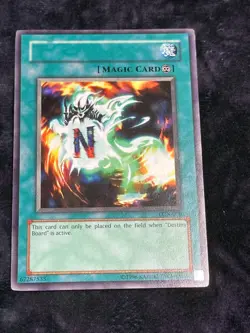 Yugioh! Spirit Message "N" LON-070 MISPRINT ERROR NO NAME NO IMPRINT LP - Image 1