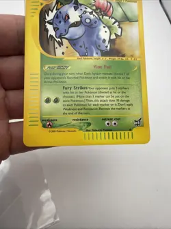 Dark Ivysaur Best Promo #6 LP/NM Pokemon TCG Card - Image 2