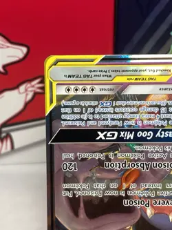 Pokemon Muk and Alolan Muk GX Unbroken Bonds Card 61/214 NM - Image 4